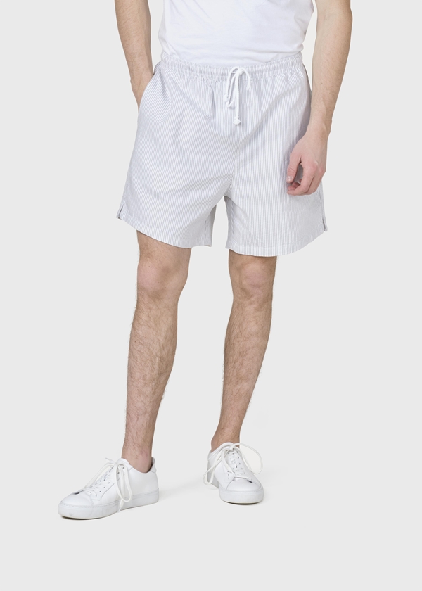 Klitmøller Collective Bertram shorts GOTS - White/sand